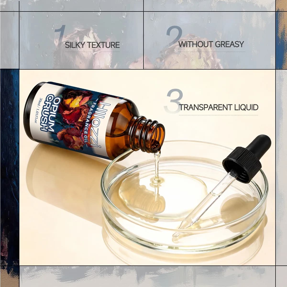 Les huiles essentielles Opiun Crush ont un arôme frais et agréable, ce qui les rend idéales pour les diffuseurs d'aromathérapie, les humidificateurs et les projets de bricolage.