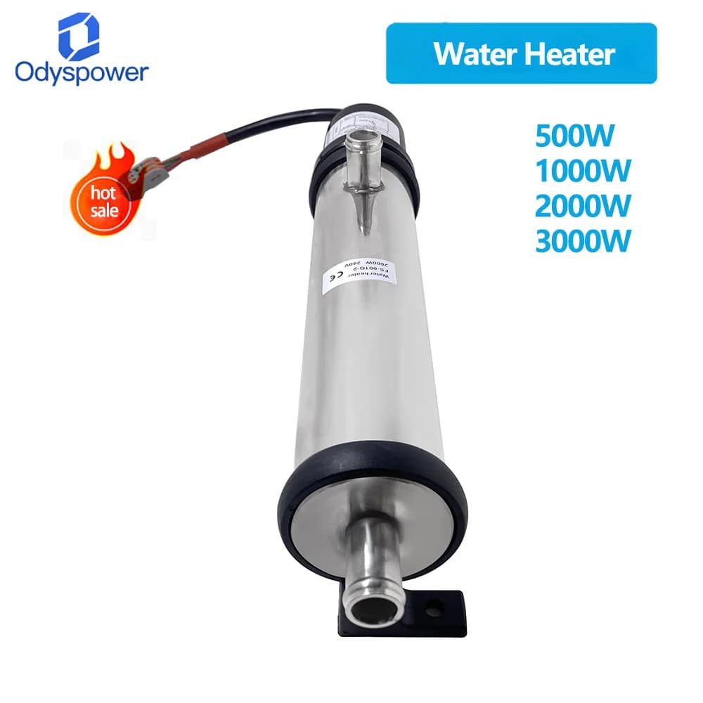 500W 1000W 2000W 3000W générateur Diesel chauffe-eau moteur auto-circulant préchauffeur Thermostat électrique gaine d'eau radiateurs