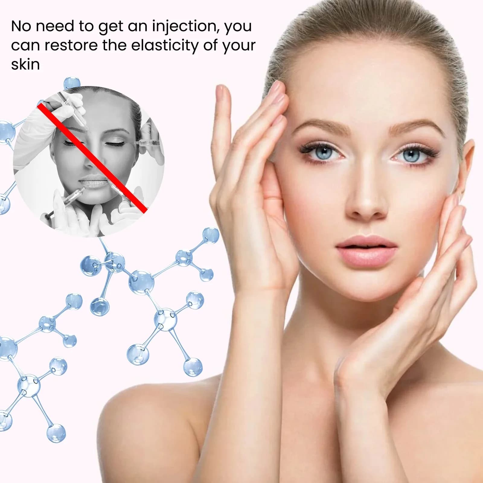 Sérum facial anti-déformable au rétinol, essence d'acide hyaluronique pur, anti-âge, lifting du visage, raffermissement des yeux, nouveau