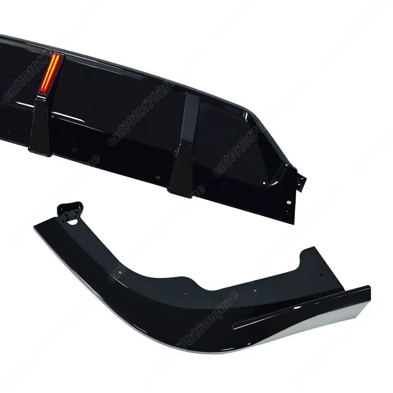 Diffuseur de pare-chocs arrière avec LED pour BMW X5 G05 M50i M50d M60i M60d 40i M Sport 2020 2021 2022 2023 2024 2025