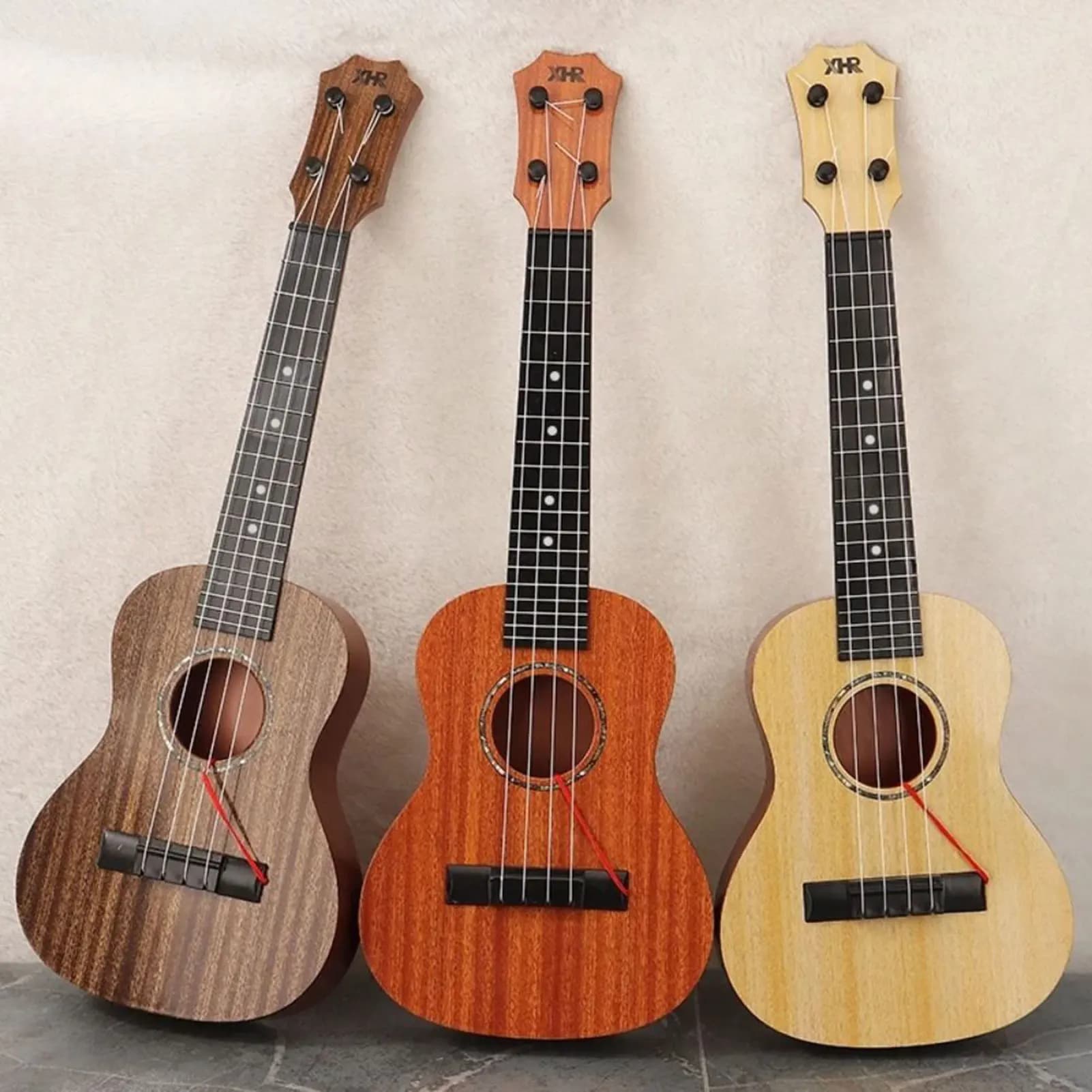 Mini jouet de guitare pour tout-petits Kids Ukuléles Instrument pour débutant pour les enfants
