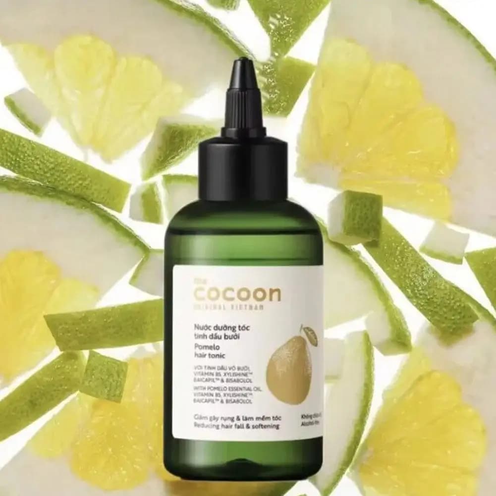 Huile capillaire au pamplemousse du Vietnam The Cocoon Original avec vitamine E naturelle