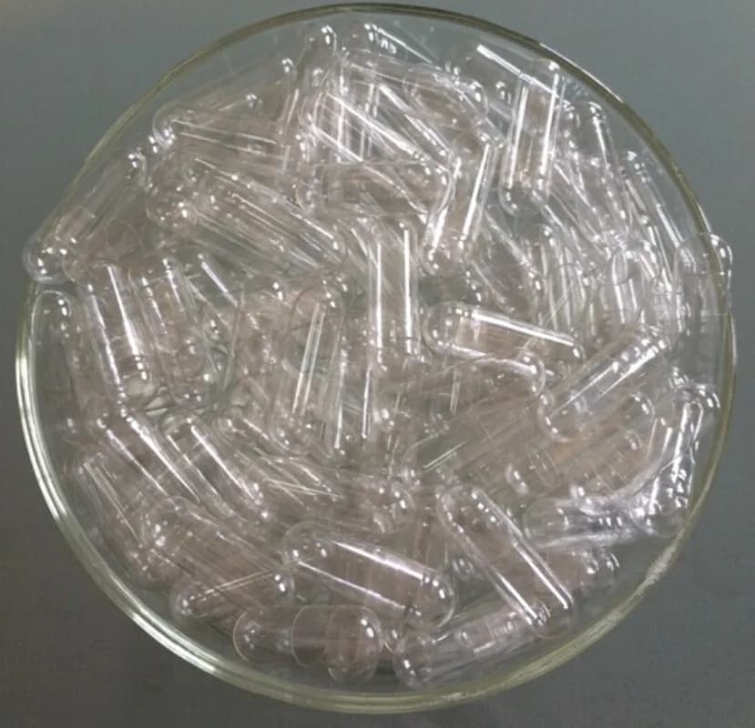 1000 capsules de gélatine vides transparentes taille 0 pour le remplissage de compléments alimentaires DIY