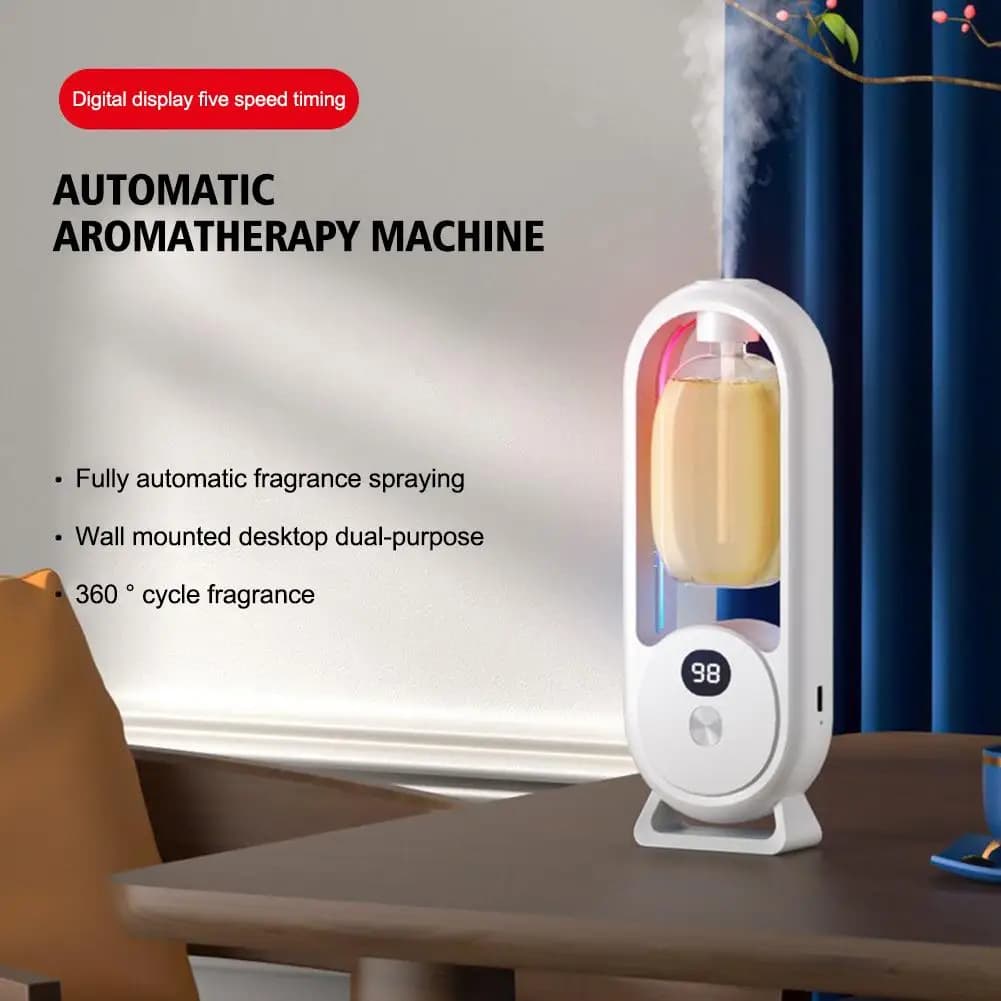 Machine automatique de diffuseur de parfum, vaporisateur d'arôme pour salle de bain d'hôtel à domicile, désodorisant de grande pièce avec minuterie