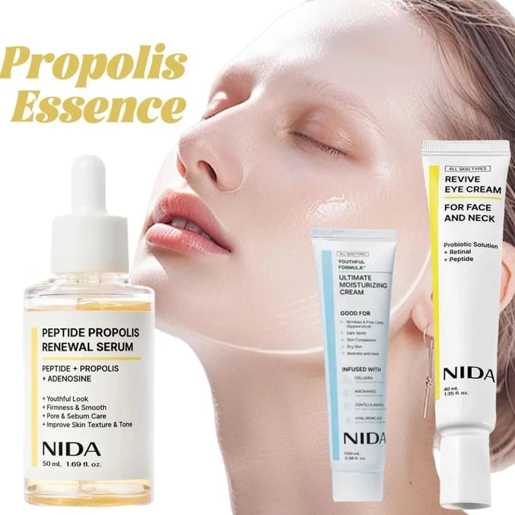 NIDA – sérum pour le visage au Peptide de Propolis, nourrissant et hydratant, soins originaux pour la peau, rajeunissement, crème raffermissante et lissante
