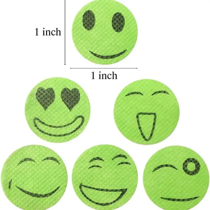 Patchs Autocollants Répulsifs Moustiques aux Huiles Essentielles Naturelles à Motifs de Dessins Animés pour Enfants et Adultes, Utilisation Intérieure et Extérieure, Couleurs Aléatoires