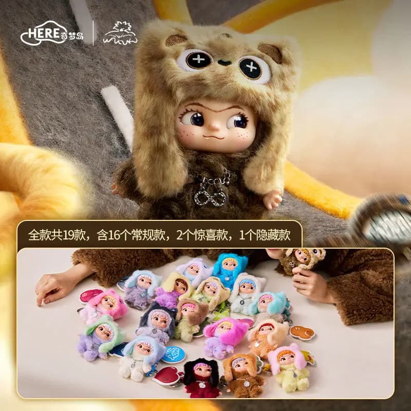WAKUKU sur un rouleau série boîte aveugle Figure d'anime Surprise boîte mystère jouets ornements mignons Figurines poupée devinez sac