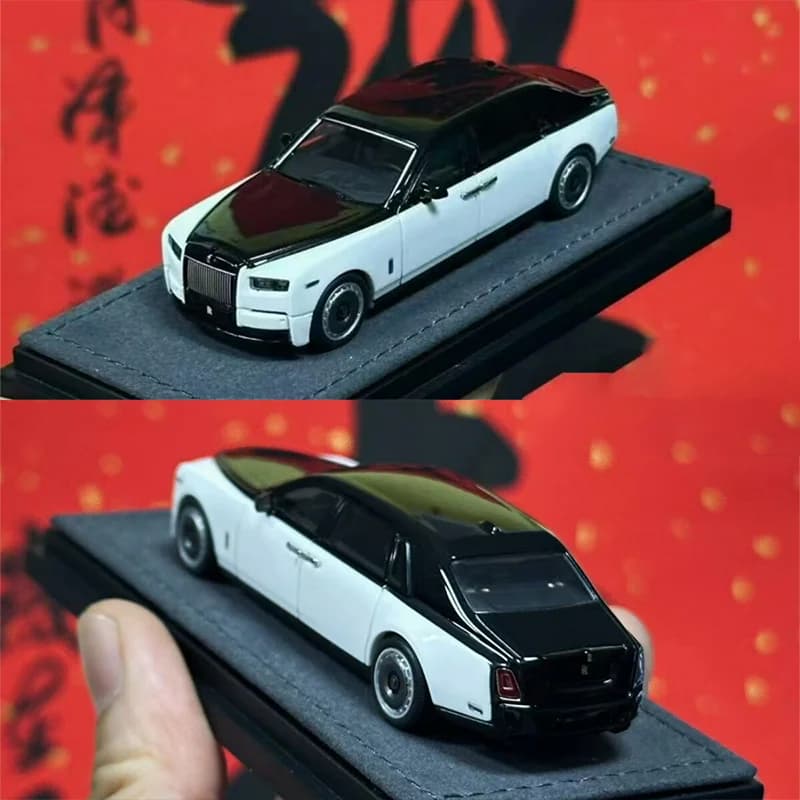 Modèle de voiture en alliage moulé sous pression Banana Rolls Royce Phantom 8th Series Ii