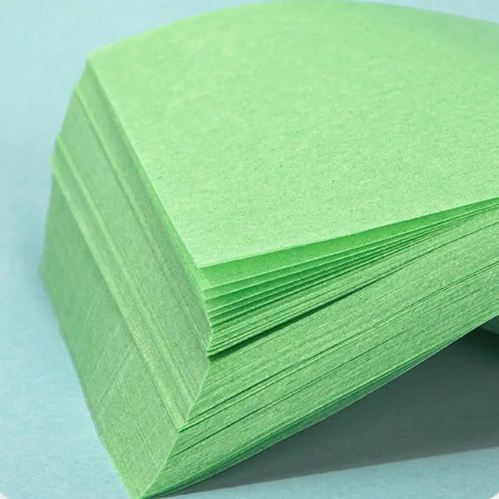 100 pièces nouveau papier buvard d'huile pour le visage lingettes portables