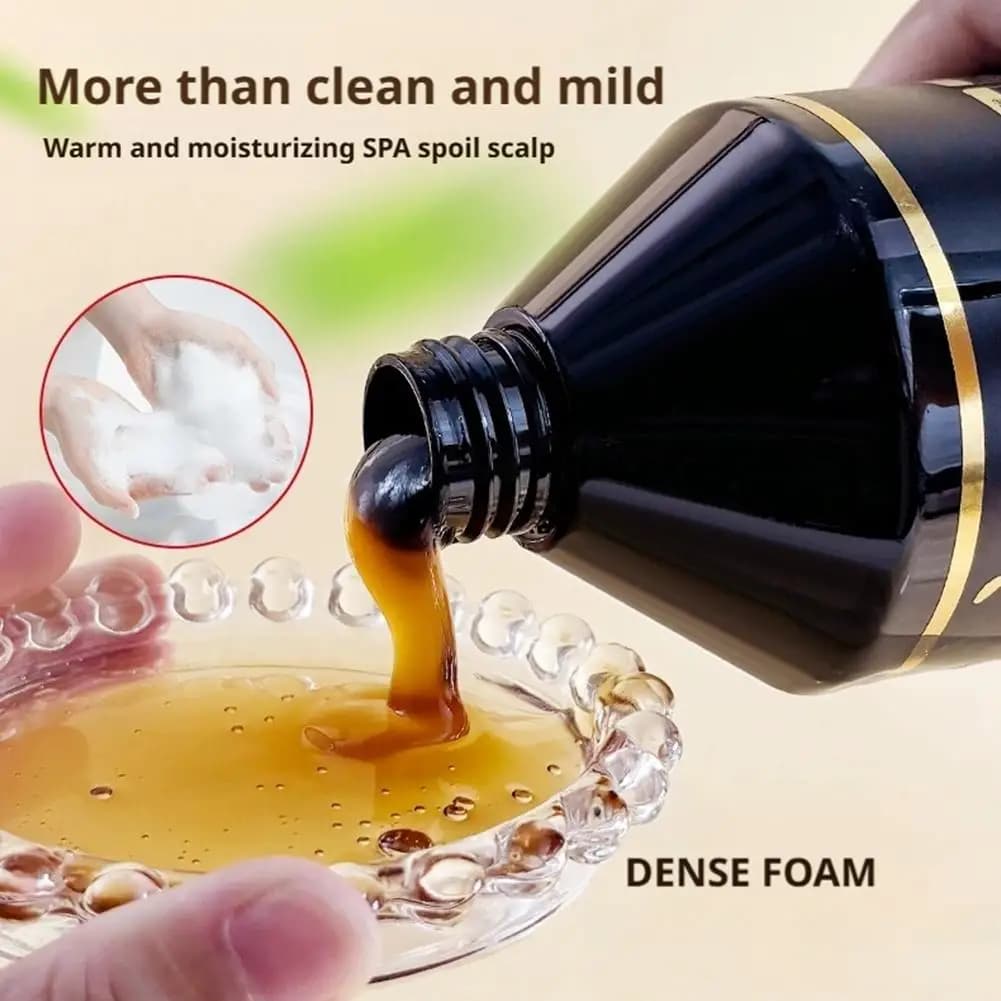 Shampoing au gingembre nourrissant, renforce les racines des cheveux, soulagement des démangeaisons, apaisant le cuir chevelu, hydrate, réparation des cheveux, shampoing Anti-frisottis