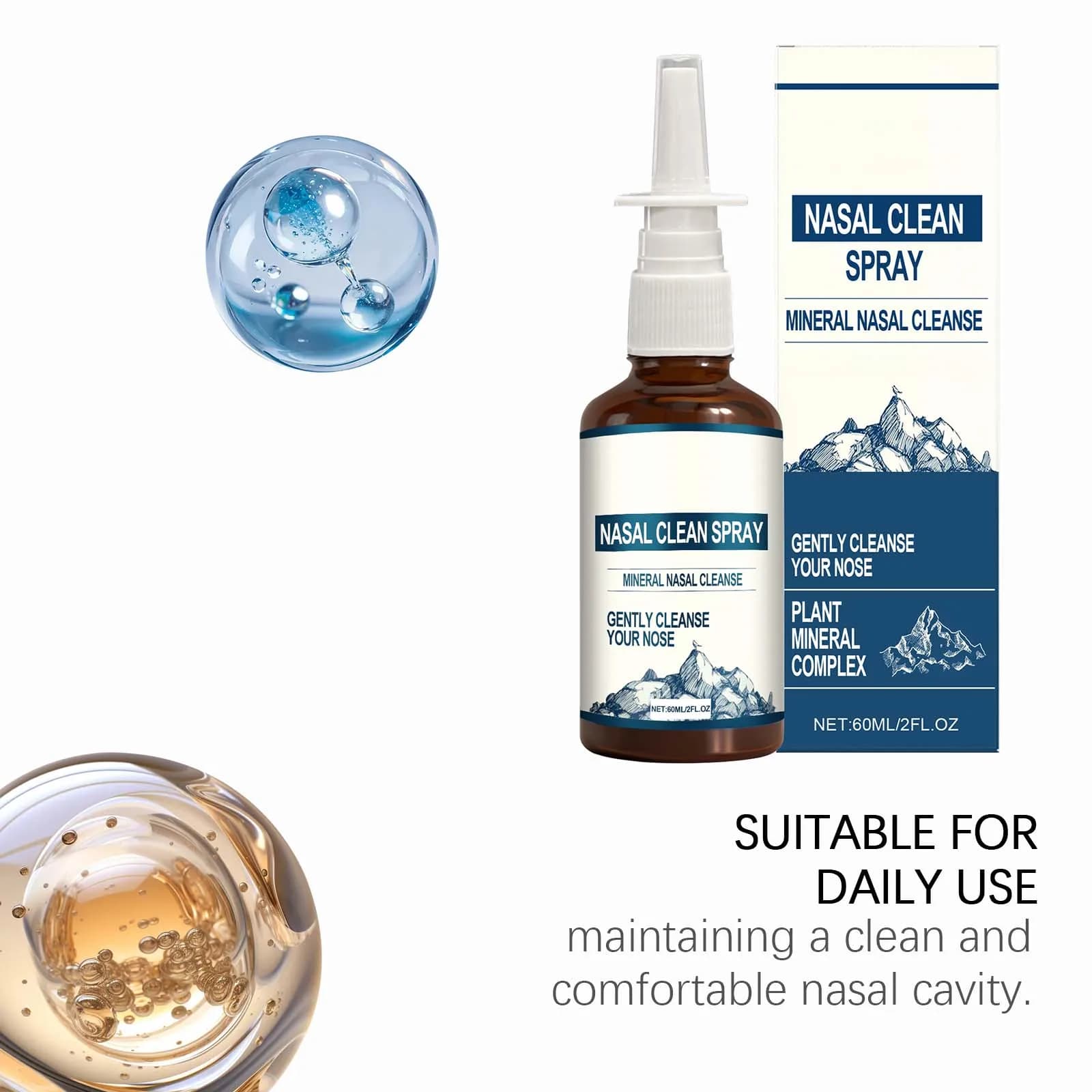 Spray de nettoyage Nasal