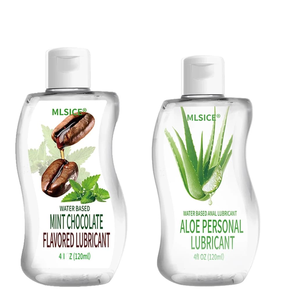 4 Options de lubrifiant sexuel à saveur de chocolat pour le corps, pour Couples, hommes et femmes, 120ml par bouteille