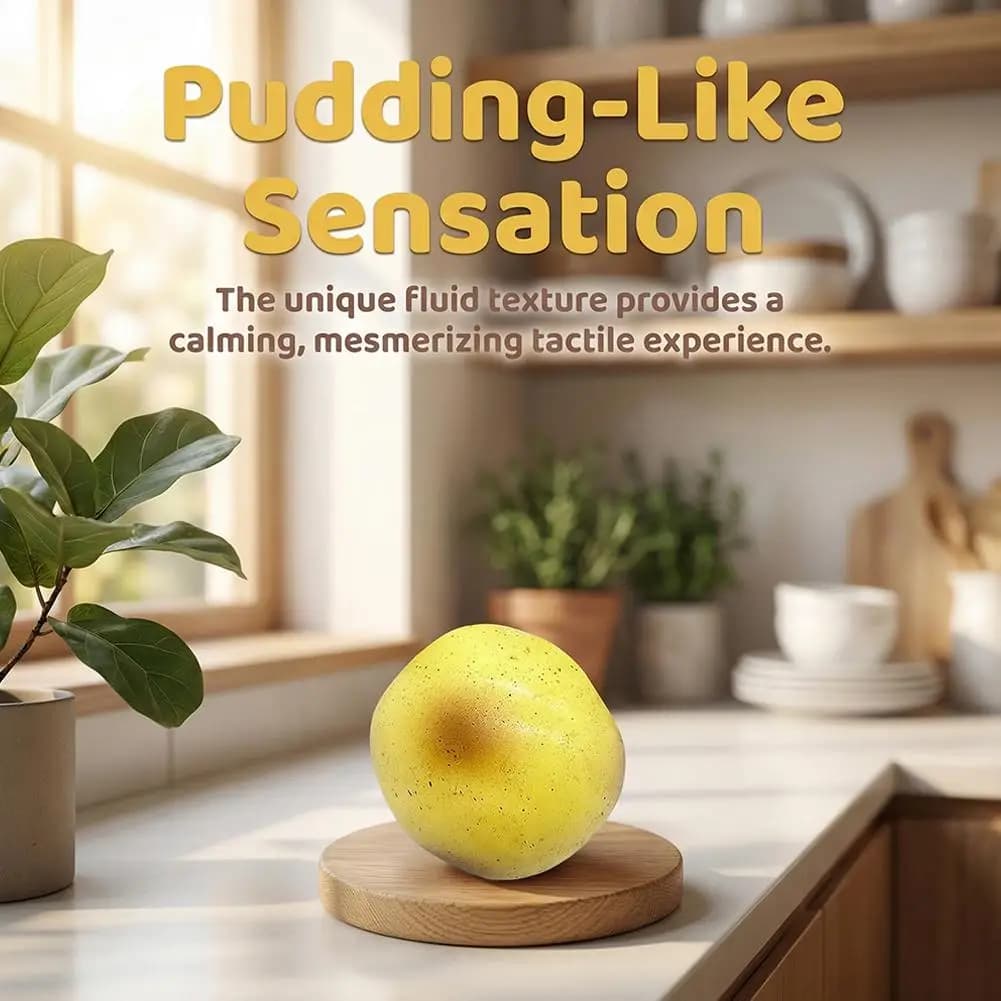 Jouet sensoriel souple en forme de pain de pomme de terre/pain flottant, à remontée lente, pour soulager le stress, l'anxiété et l'ADHD, cadeau