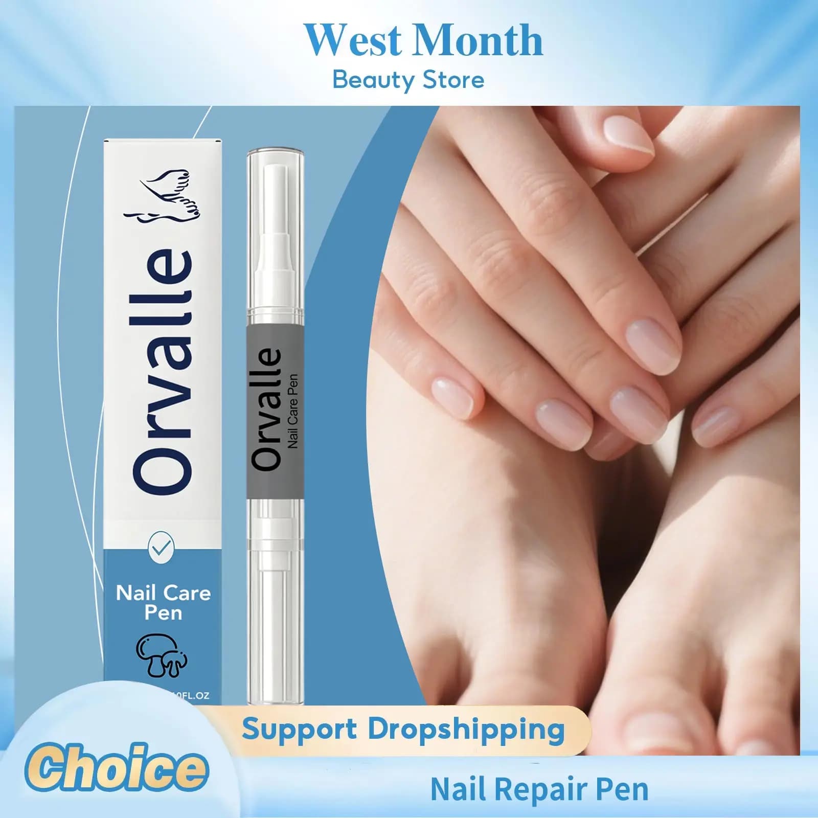 Stylo de réparation des ongles, nourrissant, réduit les dommages causés par la rupture, Anti-séchage, prévient les fissures, élimine les ongles, renforcer le stylo de soin des ongles
