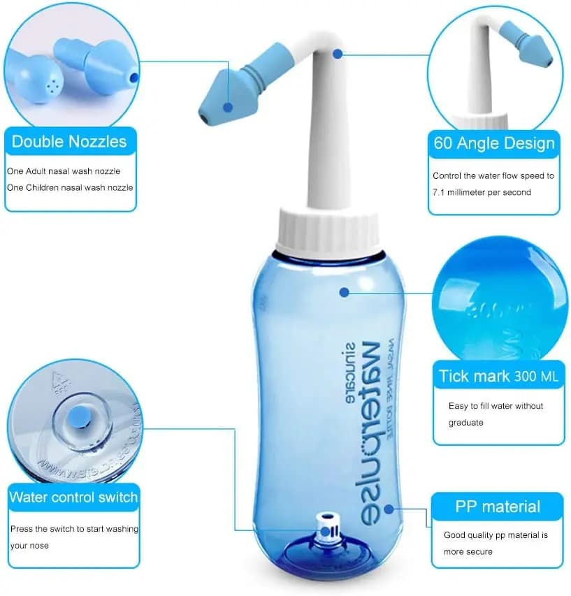 Irrigateur nasal 300ml 500ml