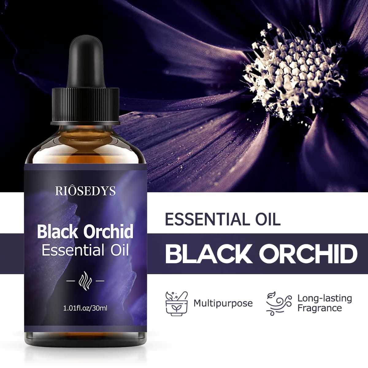 L'huile essentielle d'orchidée noire