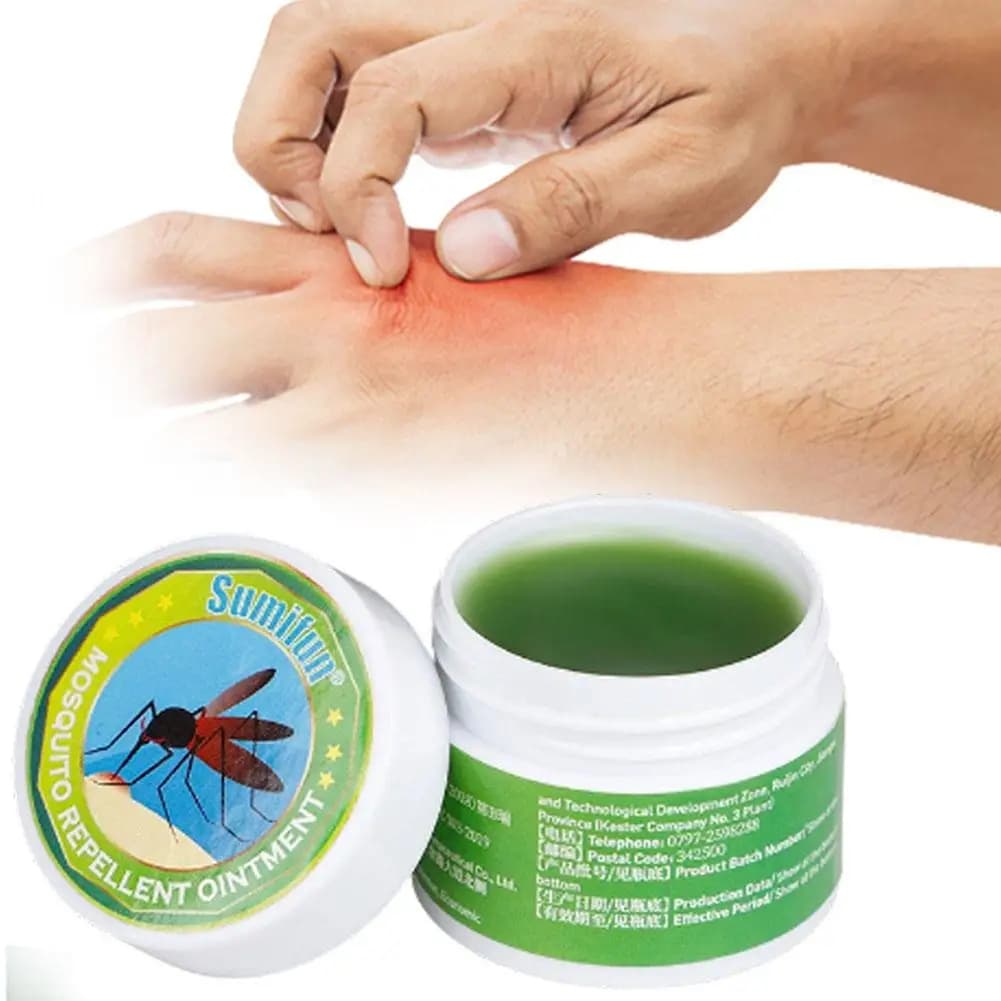 Baume anti-démangeaisons à base d'extraits végétaux naturels, répulsif contre les piqûres de moustiques, pour adultes et enfants, crème apaisante rapide contre les démangeaisons