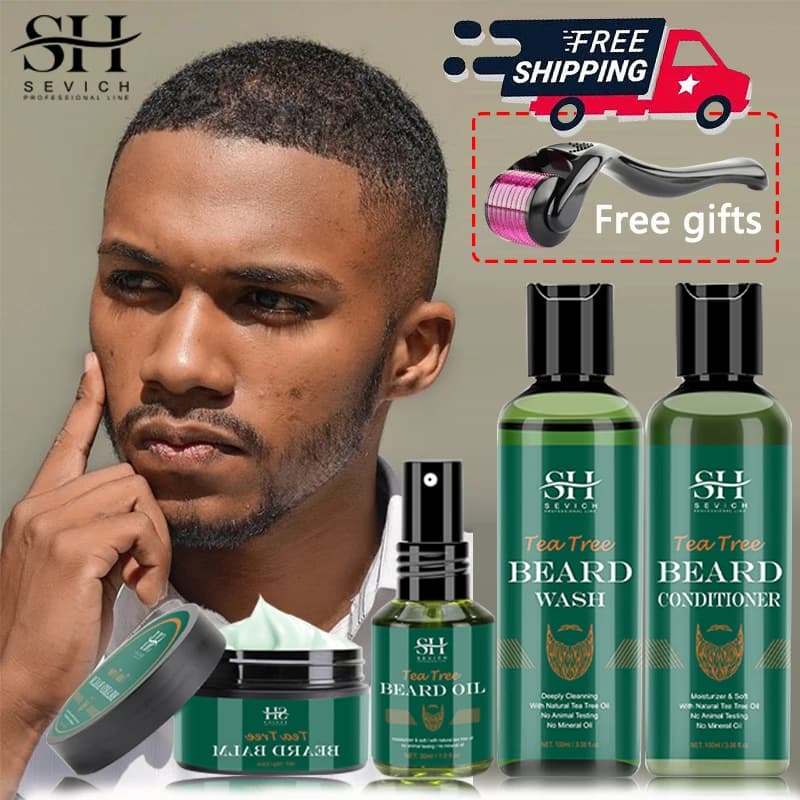 Huile de croissance de barbe pour hommes, 100% naturel, essentiel pour la croissance des cheveux, shampoing nourrissant, hydratant, lissant, après-shampooing