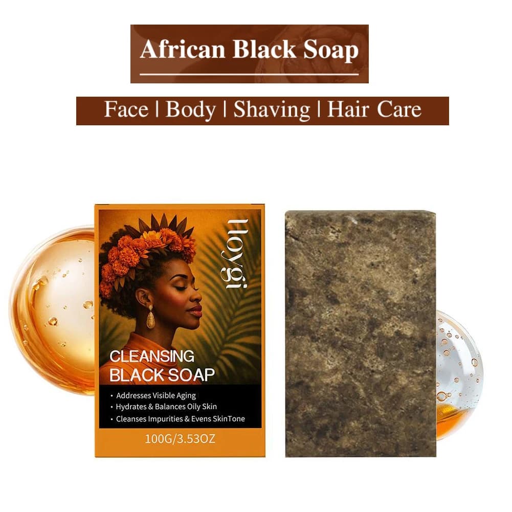 Savon noir naturel pour tous types de peau