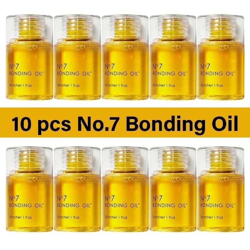 30 ml n° 7 huile de liaison, soins capillaires originaux, réparation, après-shampooing, huile essentielle endommagée, augmente la brillance, la douceur, couleur Vibrancy Frizz