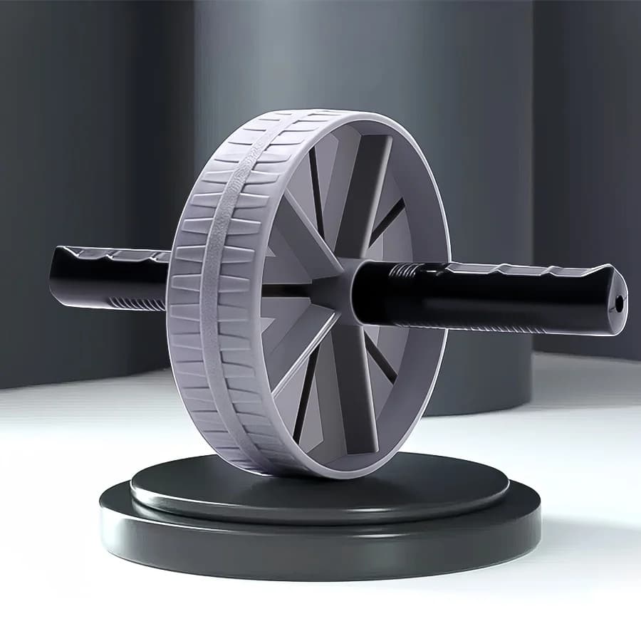 1 roue abdominale, équipement de fitness à domicile pour hommes, rouleau d'exercice abdominal, rouleau de fitness pour la perte de poids