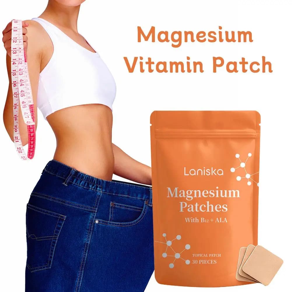 30 Patchs Multi-Vitamines au Magnésium pour Stimuler le Métabolisme