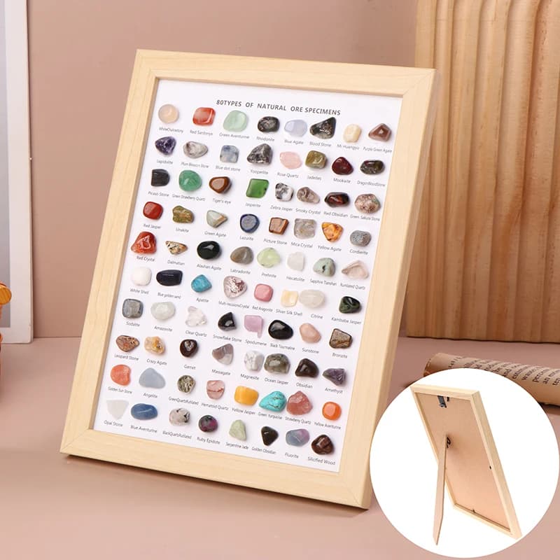 Merveilleux mélange de 80 minéraux : parfait pour offrir ou combiner la décoration de la maison