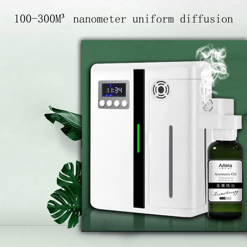 Diffuseur d'arôme mural pour Machine à parfum, 160ML, avec ventilateur à l'intérieur, pour grande surface, hall d'hôtel, parfum de maison