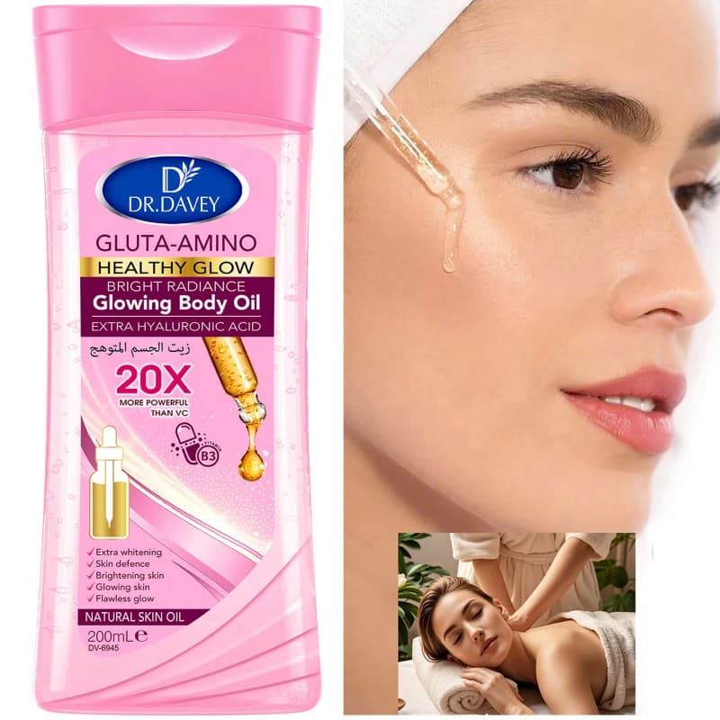 Huile corporelle DR.DAVEY GLUTA-AMINO 200ml