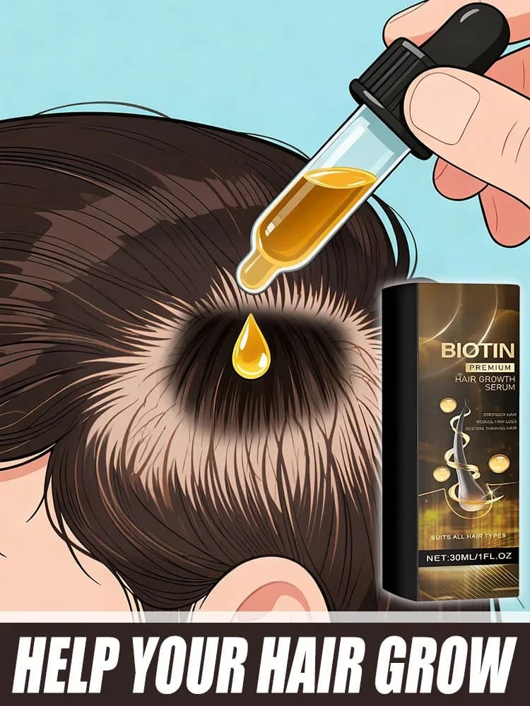 L'essence anti-chute de cheveux favorise la croissance des cheveux et améliore l'environnement du cuir chevelu