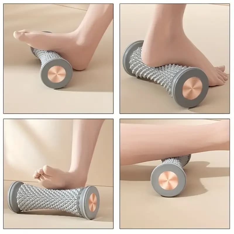 Rouleau de massage manuel pour pieds, appareil d'entraînement de la voûte plantaire, rouleau de massage pour la fascia plantaire, soin de relaxation musculaire