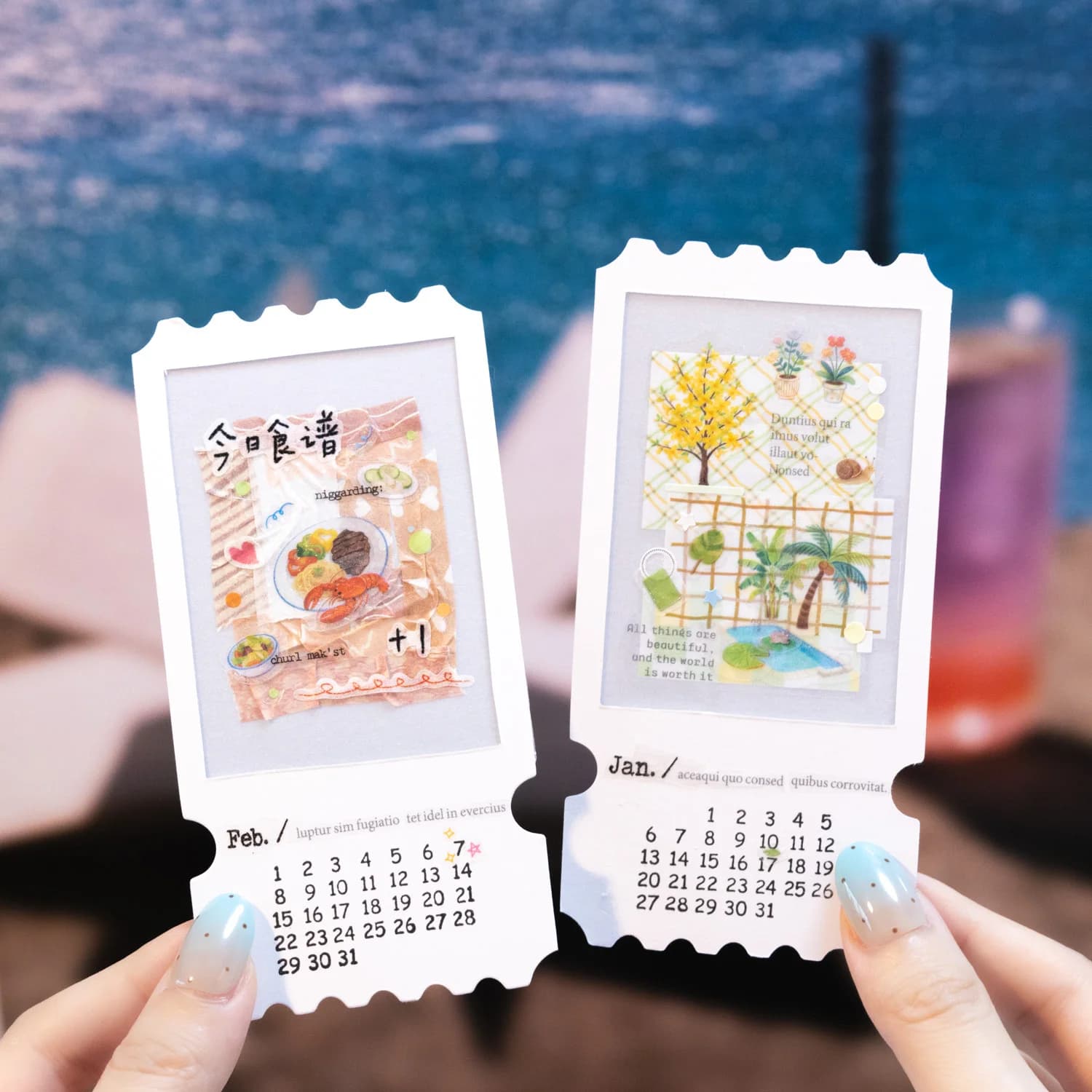 1 rouleau de ruban Washi PET Summer Daily, autocollants transparents mignons pour tenues et aliments