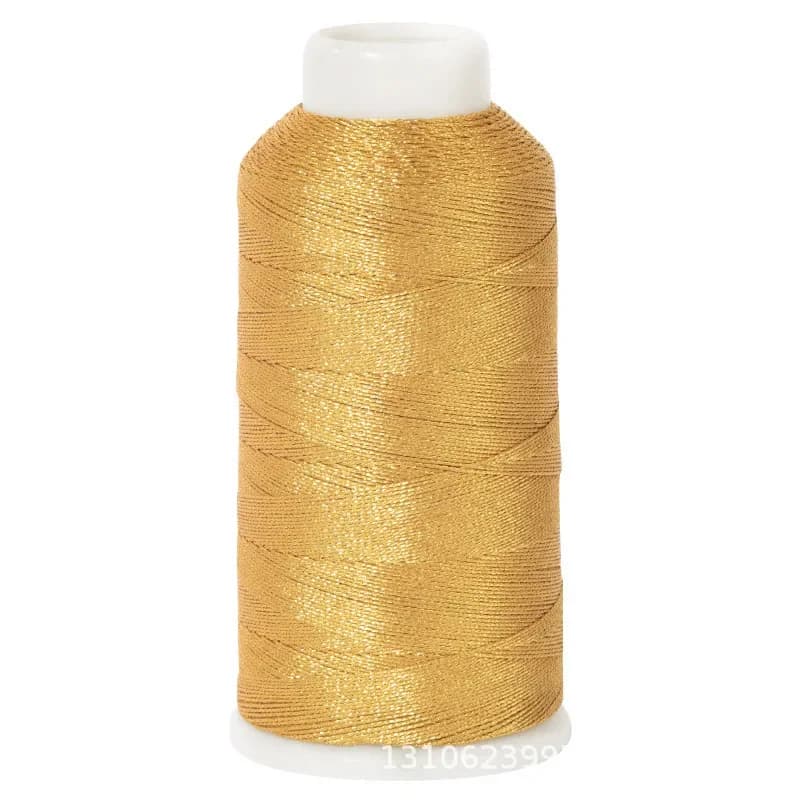 Grand rouleau de fil d'or 369 brins, corde de tissage faite à la main, collier, Bracelet, pompon, matériel d'accessoires de bijoux
