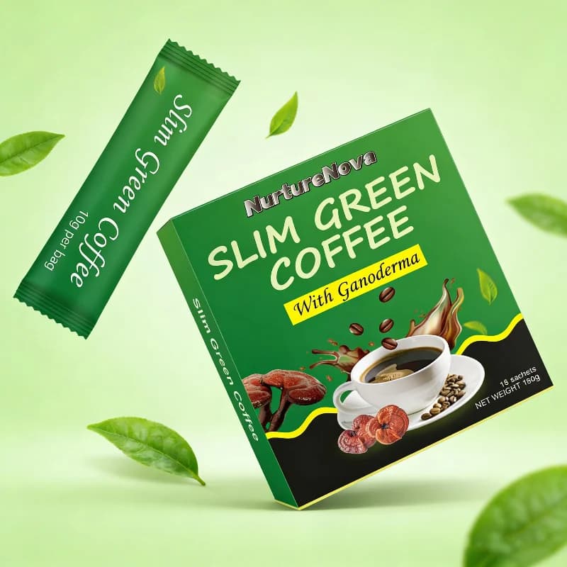 Poudre de café vert naturelle, boisson à base de plantes, riche en antioxydants, favorise le métabolisme, poudre de café crue pure, boisson quotidienne