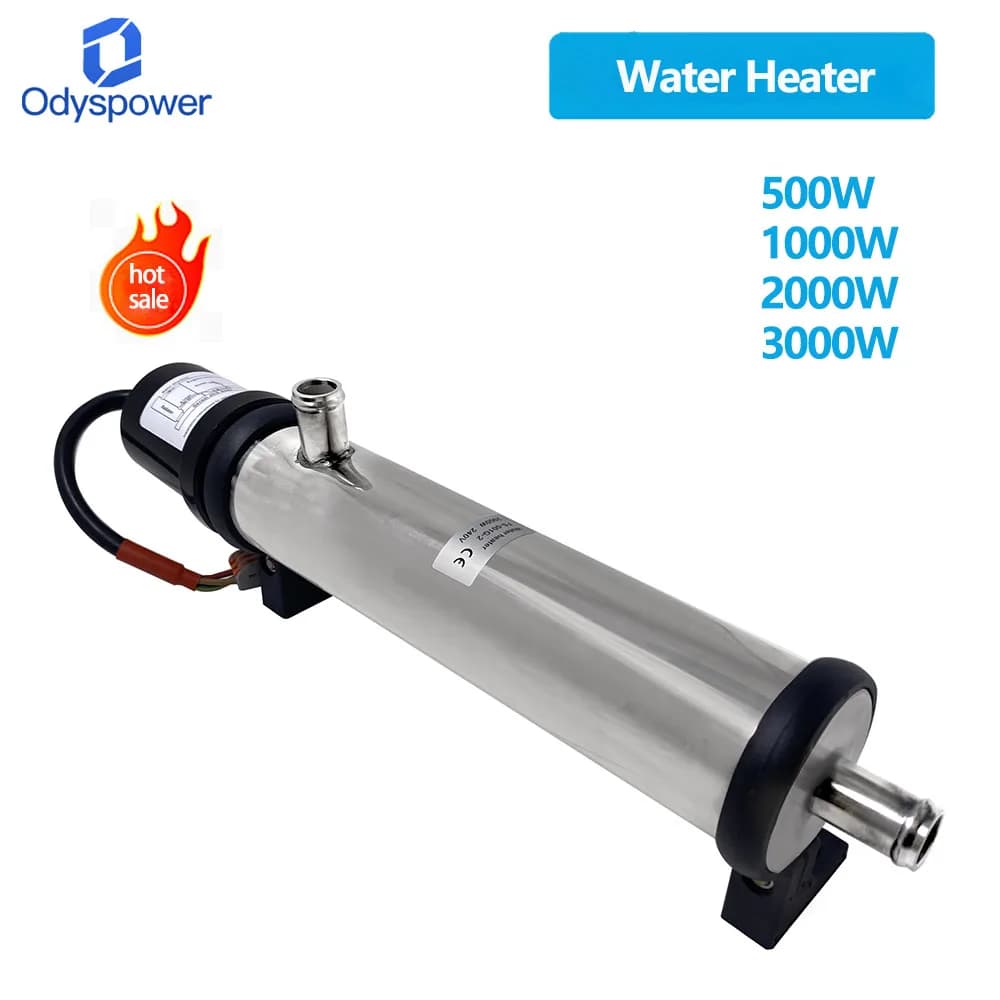 500W 1000W 2000W 3000W générateur Diesel chauffe-eau moteur auto-circulant préchauffeur Thermostat électrique gaine d'eau radiateurs