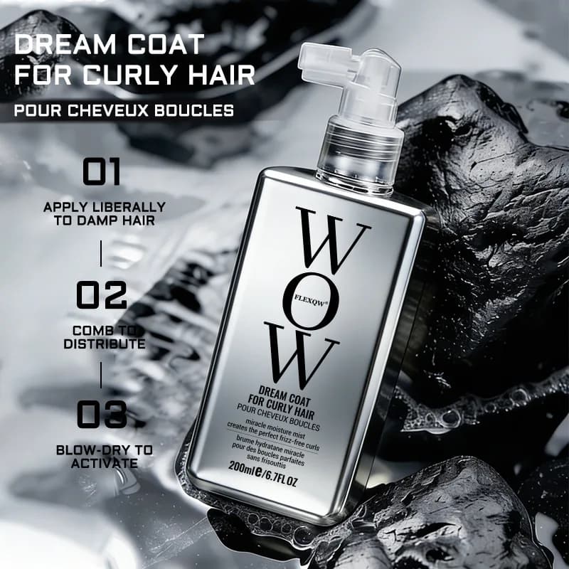Spray d'huile capillaire nourrissant et revitalisant, hydratant en profondeur, spray pour cheveux bouclés, cadeau pour femme, sérum capillaire