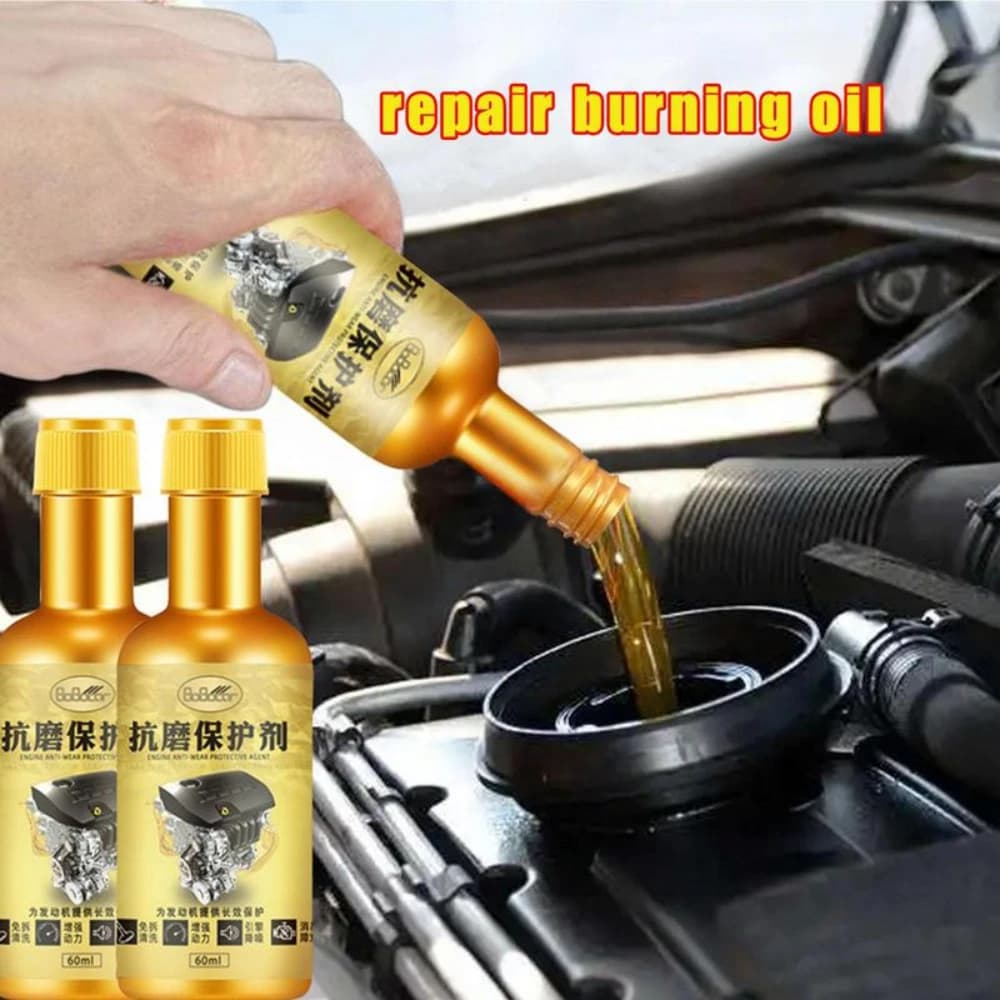 Agent de réparation des usures du moteur de voiture 60 ml, réduit la consommation de carburant, additif pour huile diesel, nettoyant moteur, convertisseur catalytique
