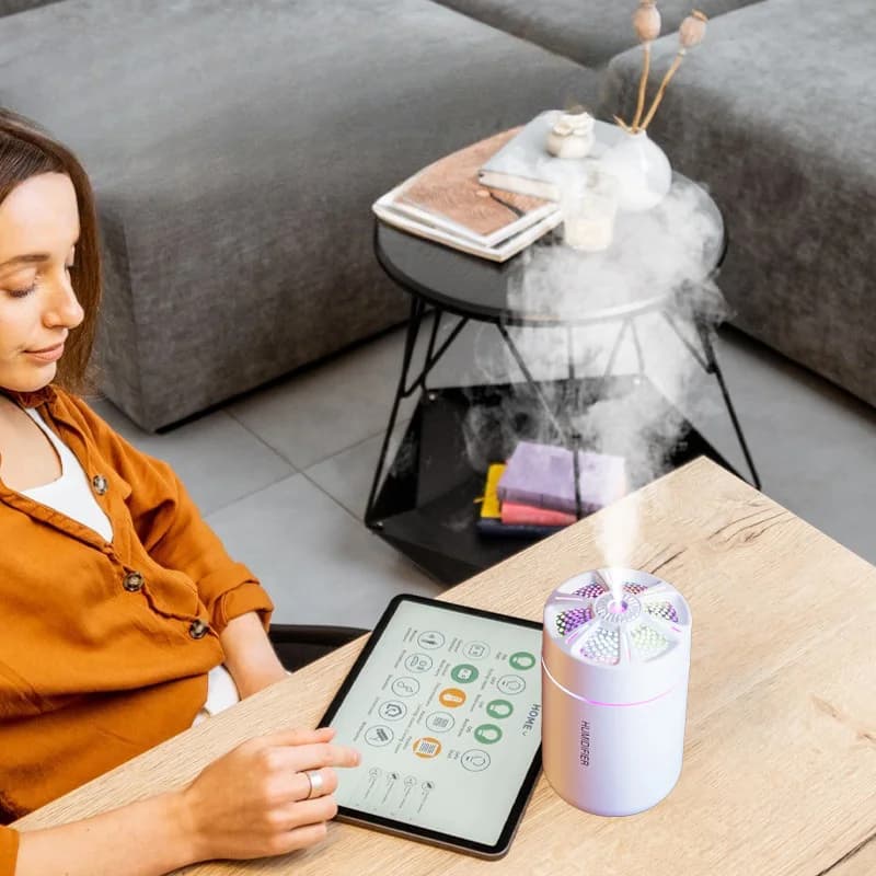 180ML mini humidificateur d'air diffuseur d'aromathérapie huile essentielle aromathérapie spray ménage chambre voiture