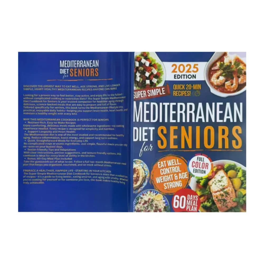 Cuisine méridionale super simple pour seniors : recettes rapides et faciles pour une perte de poids saine, la santé cardiaque et le bien-être quotidien