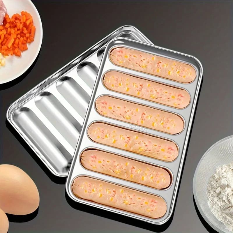 Moule à saucisses en acier inoxydable, jambon, saucisse, pâtisserie à la vapeur, aliments complémentaires, Hot Dog, broyeur de fabrication de saucisses rôties