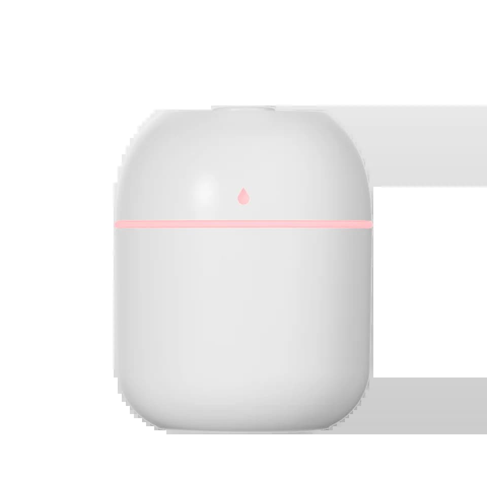 Humidificateur d'air portable USB ultrasonique 220 ml, diffuseur d'huiles essentielles, purificateur d'air pour voiture, aromathérapie, générateur de brume anionique