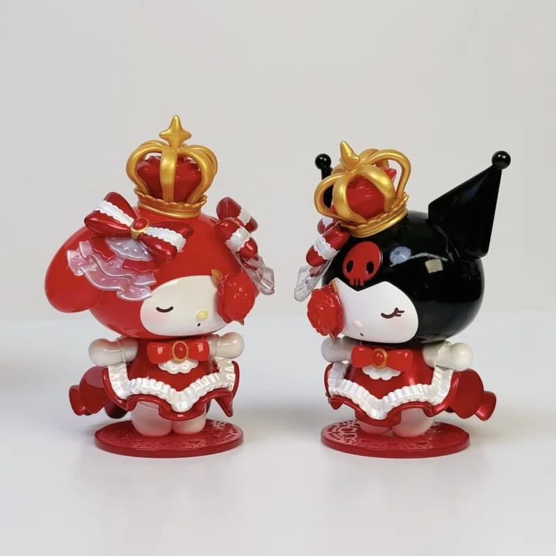 TOPTOY véritable Sanrio famille Rose série nuit boîte aveugle à la mode mignon à la main ornement de bureau cadeau de collection