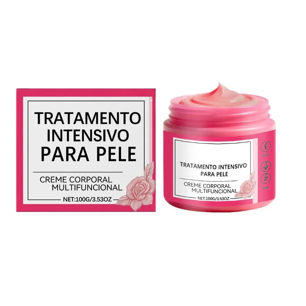Crème intensive rose multifonctionnelle pour vergetures