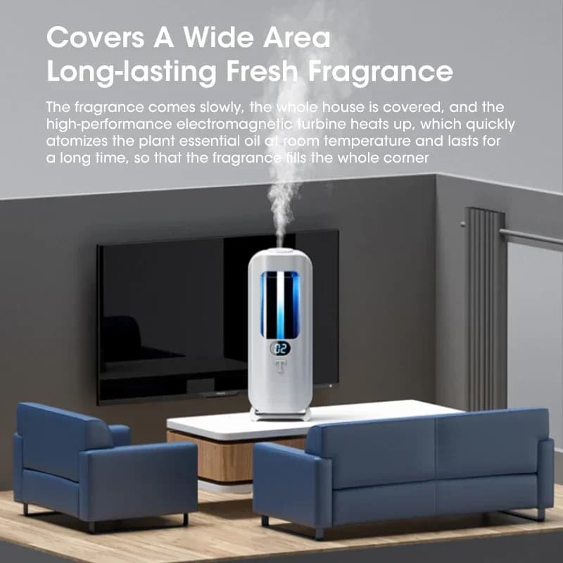 Diffuseur aromatique Rechargeable 5 Modes diffuseur d'huile essentielle Machine diffuseur de parfum fait maison pour parfum de pièce de voiture à la maison