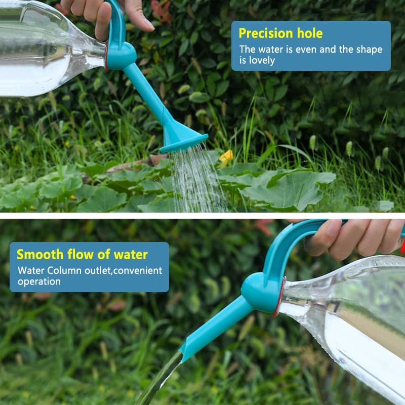 Arrosage des plantes de jardinage, bouteille de pulvérisation d'eau portative à double usage, canette d'eau, douche, Irrigation des semis