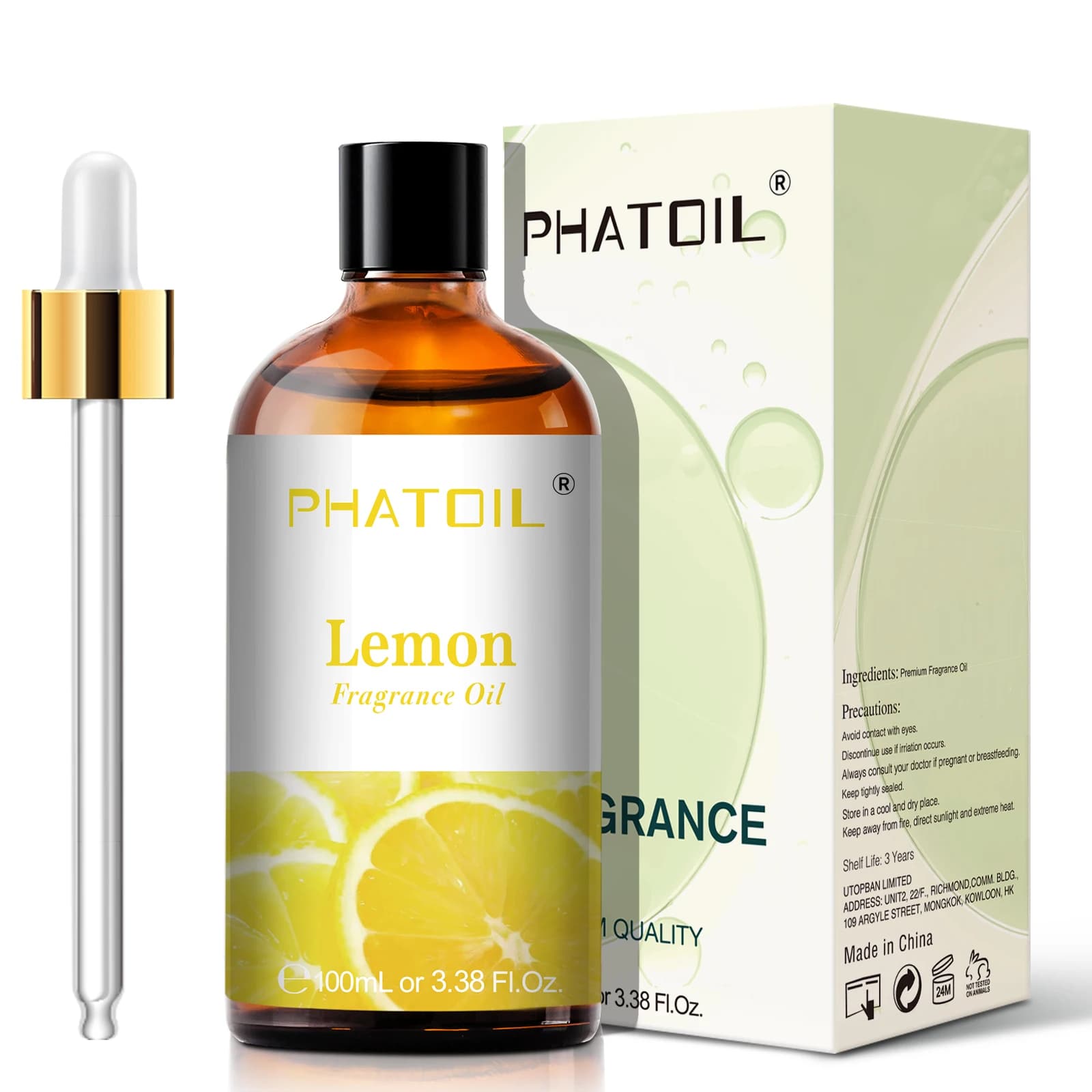 PHATOIL 100ml Huile parfumée fruitée pour diffuseur et fabrication de bougies - Huiles essentielles aromatiques Coco &