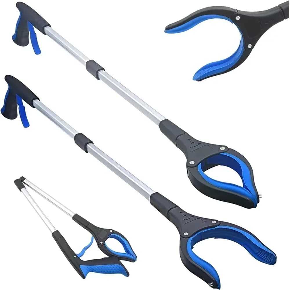 Pince à ordures pliable légère, pince pliante, rallonge, outil à main, pince plicef, pince rotative à 360 °, outils de ramassage, 80cm
