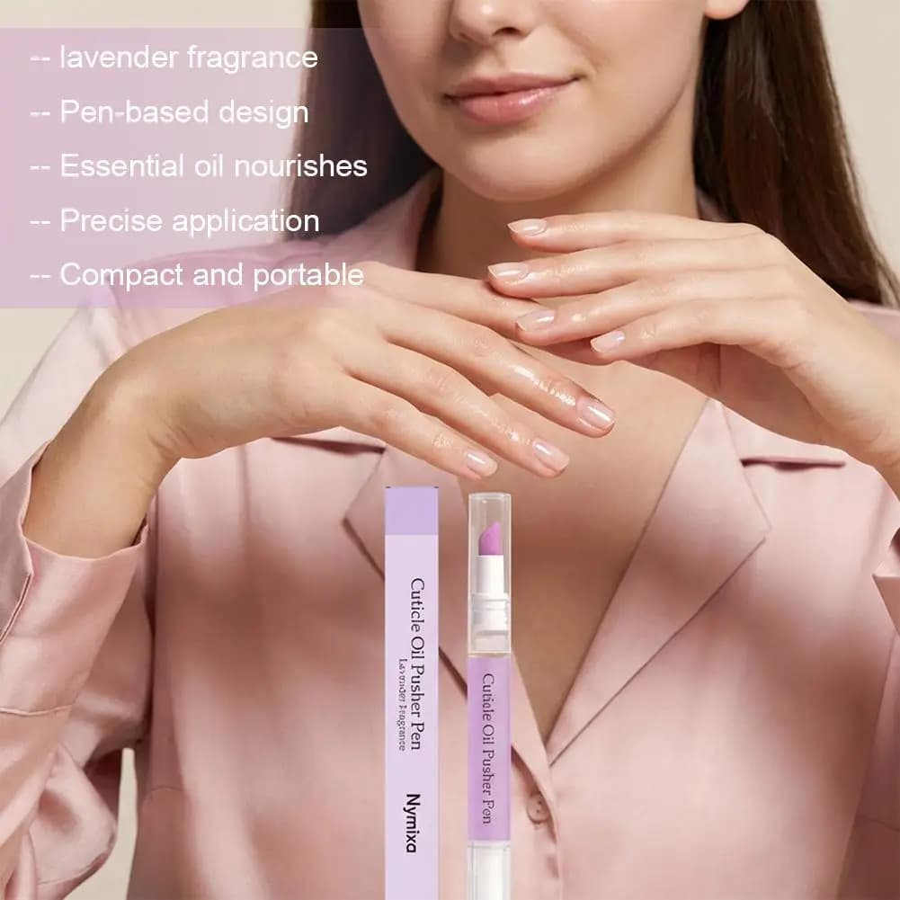 Stylo Huile pour Cuticules – Fortifiant et Nourrissant pour les Ongles – Élimine les Cuticules Abîmées et Faibles – Prévient les Ongles Abîmés – Huile Nourrissante pour Ongles