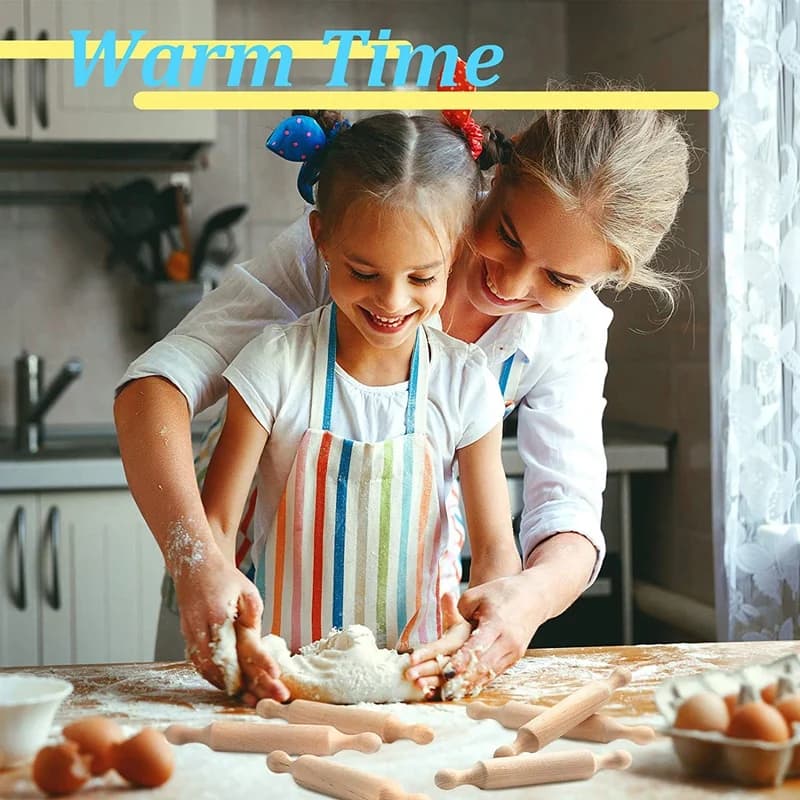 Mini rouleau à pâtisserie en bois pour la cuisine