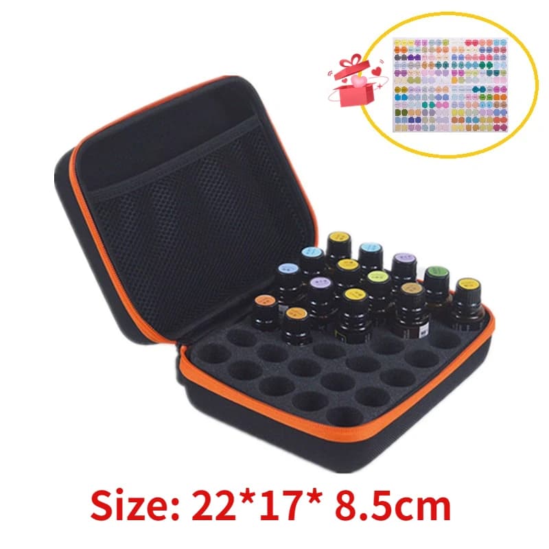DoTERRA – boîte de rangement d'huiles essentielles, organiseur à 30 fentes, porte-bouteille à roulettes, huile de parfum, 5ML, 10ML, 15ML
